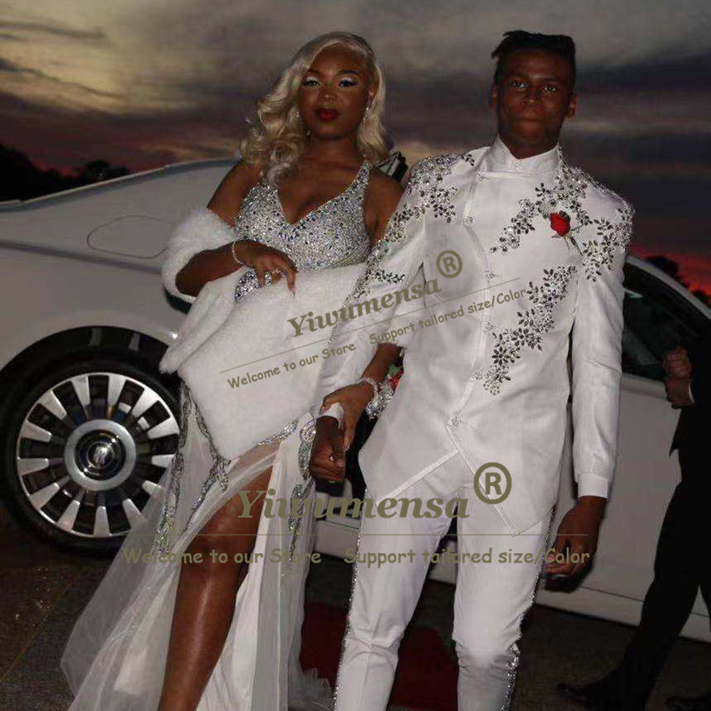 Unique Design Wedding Suits Fo - Men Formal Wear With Blazer 评论和价格