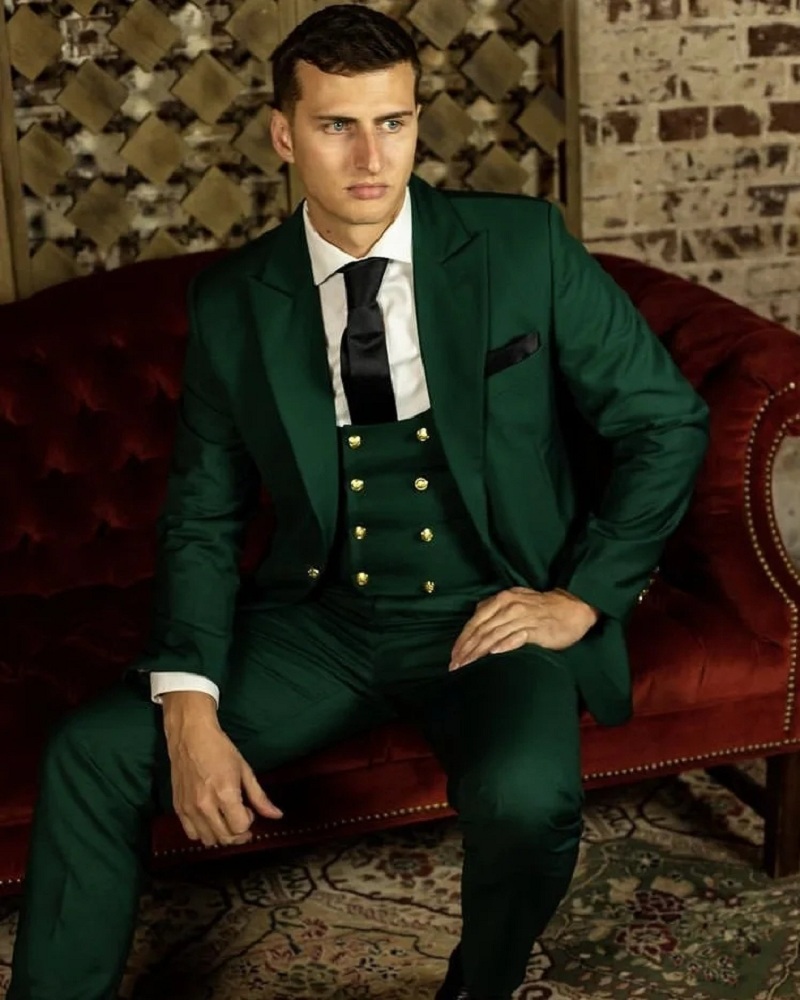 Green Classic Men Suits Formal - Men Formal Wear Shop 评论和价格