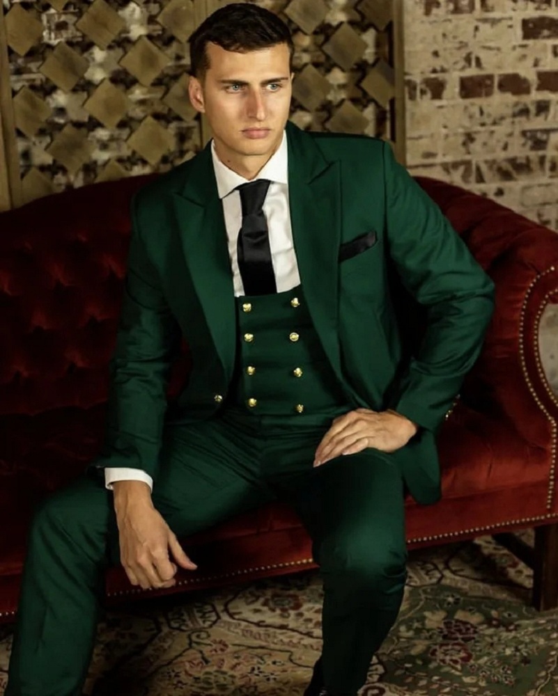 Green Classic Men Suits Formal - Men Formal Wear Shop 评论和价格