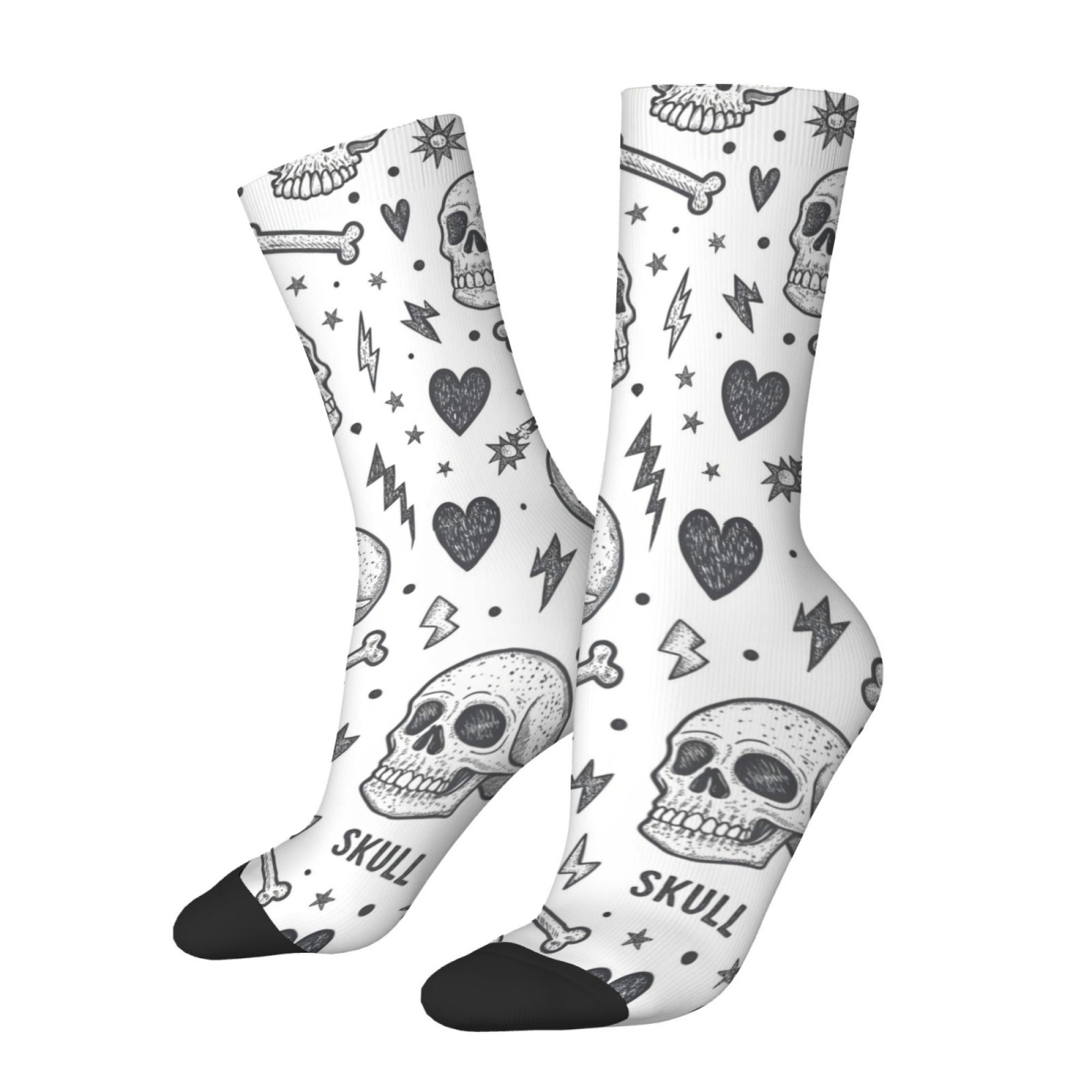 Black White Punk Skull Hand-dr - Men'S Gothic Formal Wear 评论和价格