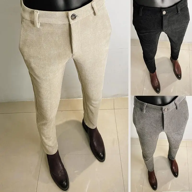 Autumn Winter Thickened Woolen - Men Formal Wear Shop 评论和价格