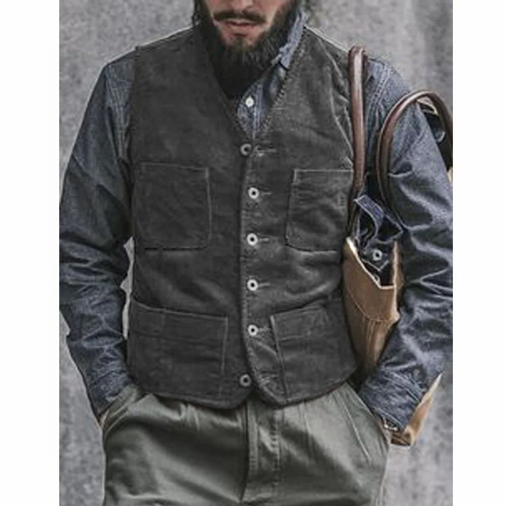Corduroy Male Vest Suit for Me - Men'S Gothic Formal Wear 评论和价格