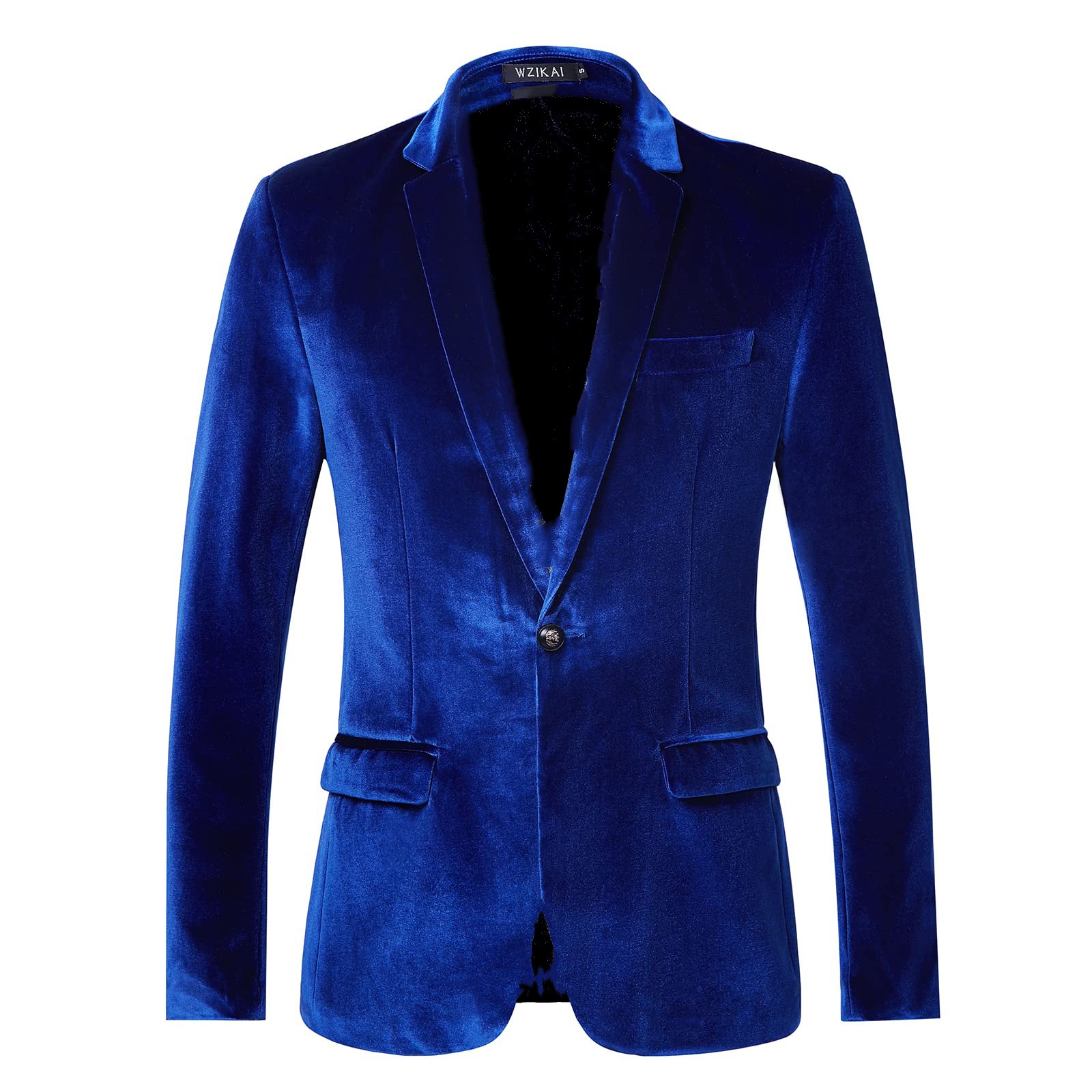 Men's Slim Fit Velvet Blazer J - Men'S Gothic Formal Wear 评论和价格