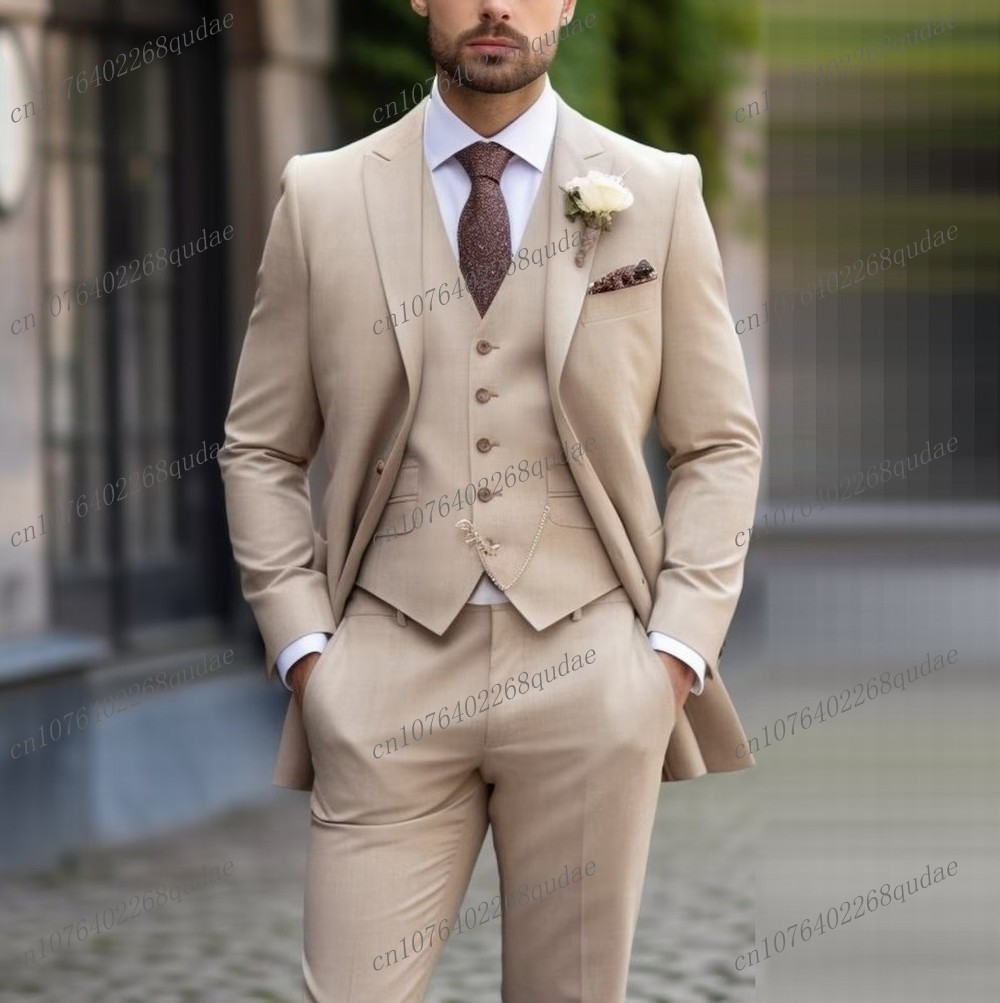 Pink Formal Occasion Men Suit  - Men Formal Wear Pink 评论和价格