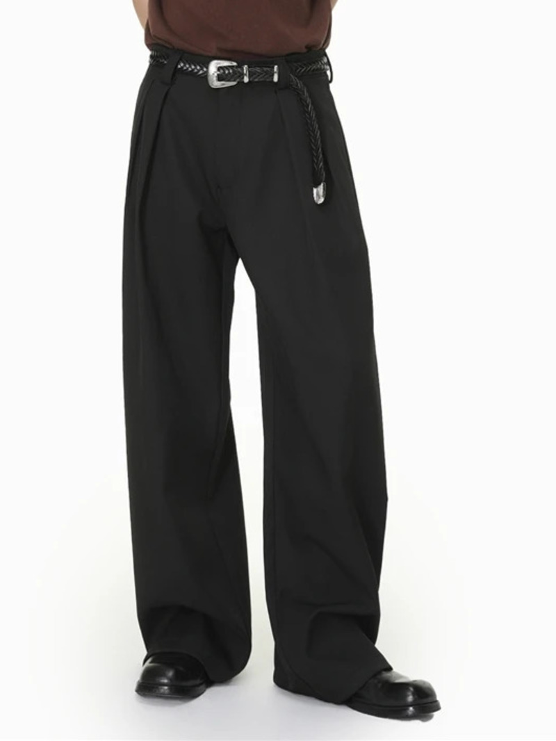 Premium Men's Wide Leg Trouser - Men'S Gothic Formal Wear 评论和价格