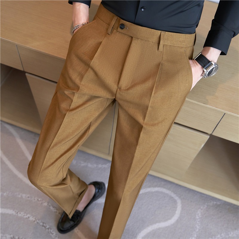 High Quality Men Solid Color B - Men Formal Wear Shop 评论和价格