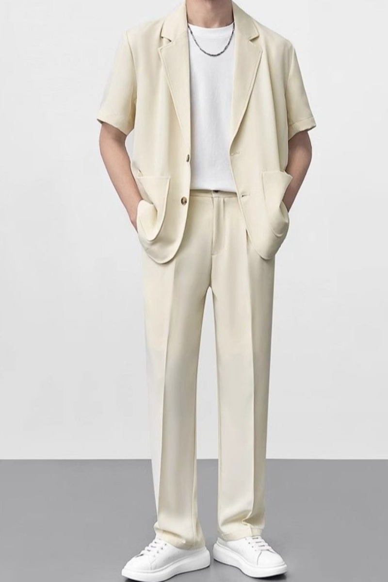 ​Thin Summer Suit Jacket For M - Men Formal Wear Shop 评论和价格